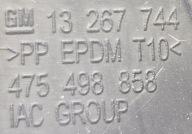 grid of a bumper left OPEL MERIVA B 13267744