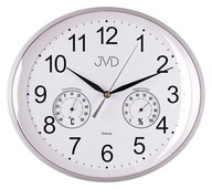 JVD HTP64.1 - 30x27cm - Nástenné hodiny - Biela