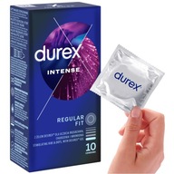 DUREX INTENSE prezerwatywy potęgujące orgazm z wypustkami i prążkami 10szt.