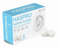 Zátky do uší Stopky Haspro Univerzálne 6 párov