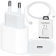 SZYBKA ŁADOWARKA USB-C 20W KOSTKA + KABEL PRZEWÓD DO IPHONE LIGHTING 1M