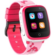 Detské inteligentné hodinky KidWatch A5s modrá + Detské inteligentné hodinky JG Smart Detské hodinky SIM Rozhovory Menu PL ružová