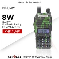 Baofeng Uv 82 8W Walkie Talkie Ham Radio daleki zasięg podwójny Ptt 10 Km