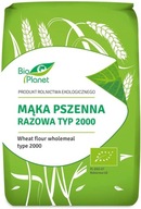 Mąka Pszenna RAZOWA TYP 2000 Pełnoziarnista BIO