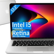 Notebook Macbook Pro 13 " Intel Core i5 8 GB / 256 GB strieborný
