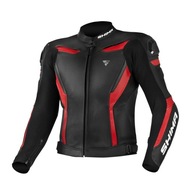 Kurtka motocyklowa skórzana Shima Chase Jacket czarno czerwona 48