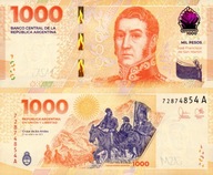 # ARGENTYNA - 1000 PESOS - 2023 - P-NEW - B-426a - UNC