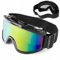 GOGLE NARCIARSKIE SNOWBOARD NARTY PRZYCIEMNIAJĄCE MOTOR CROSS QUAD LUSTRO