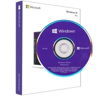 System operacyjny Microsoft Windows 10 PRO WERSJA PUDEŁKOWA BOX DVD