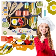 Kuchynská súprava Gril, hračka pre deti 3+ MEGA CREATIVE, Deň detí