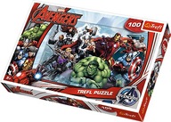 TREFL puzzle 100 Avangers Ironman Hulk 16272