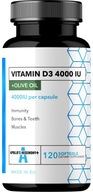 AH Vitamín D3 4000 IU 120 kaps vitamín D3 v olivovom oleji