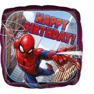 Fóliové balóny štandard "Spiderman Happy Birt