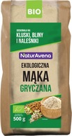 MĄKA GRYCZANA BIAŁA BEZGLUTENOWA 500 g - NATURAVENA