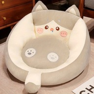 1ks Office Cushion Cartoon Cute Cat Home Sofa Spálňa Tatami Living Room