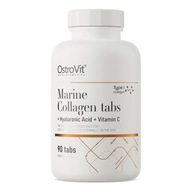 OSTROVIT Marine Collagen + kwas hiauronowy + witamina C 90 tabletek