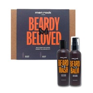 MenRock Beardy Beloved Soothing Oak Moss zestaw szampon do brody 100ml +