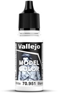 Vallejo 70951 Barva Model 18ml Bílá