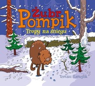 Żubr Pompik Tropy na śniegu Tomasz Samojlik
