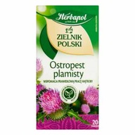 Herbapol Zielnik Polski Ostropest plamisty Herbatka ziołowa 40 g (20 x 2 g)