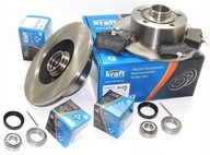 2× Kraft Automotive 6050120 Brzdový kotúč + 3 iné produkty