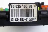 CITROEN PEUGEOT module compartment control unit BSI 9663510580 21676031-5B