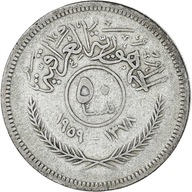 Moneta, Irak, 50 Fils, 1959/AH1379, EF(40-45), Sre