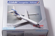 HERPA Tupolev Tu-134A MALEV mierka 1:500