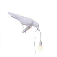 bedroom decoration LED bird resin left wall lamp