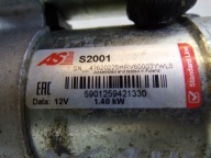 starter OPEL MERVA A 1.7d 13 ZEBOW