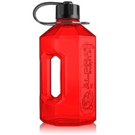 Alpha Bottle XXL Jug - Red Black 2.4L Water Tank Wolne od BPA