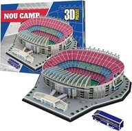 PUZZLE 3D Duży Stadion FC BARCELONA Camp Nou Układanka PRZESTRZENNE +GRATIS