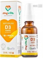 MyVita Vitamín D3 forte 4000j.m KVAPKY 600 PORCIE
