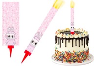 SZÖKŐKÚT TORTAGYERTYA Labubu baba 1