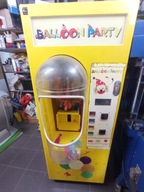 Automat do balonów, wydający balony z helem, zarobkowy