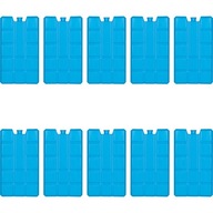 10x 400ml WKŁAD CHŁODZĄCY DO LODÓWEK TURYSTYCZNYCH TOREB TERMICZNYCH