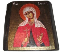Ikona Święta Laura Patronka rozbitych rodzin i skłóconych małżeństw