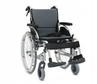 Wózek inwalidzki aluminiowy ERGONOMIC DO 130 KG