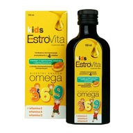 EstroVita Kids Pomaranč-Banan Omega 3 6 9 150ml