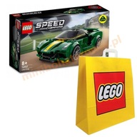 LEGO Speed Champions 76907 Lotus Evija + originálna taška LEGO