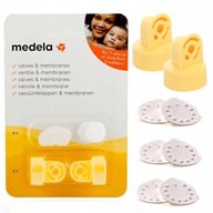 Medela, komplet 2 zaworki i 6 membranek