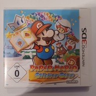 Papierová nálepka Mario Star, Nintendo 3DS