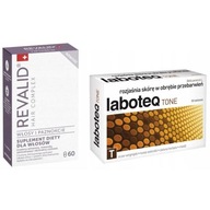 REVALID HAIR COMPLEX + LABOTEQ TONE / ZDROWE WŁOSY I SKÓRA, PAZNOKCIE