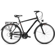 Trekingový bicykel Romet Wagant 1 čierny 28 rám 19