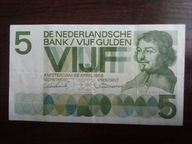 Banknot 5 gulden Holandia