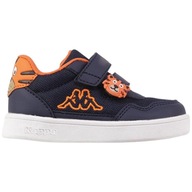Buty dla dzieci Kappa PIO M Sneakers granatowo-pomarańczowe 280023M 6744 22
