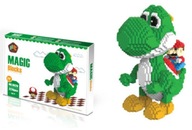 Klocki Figurka Super Mario Yoshi 2200 elementów GIGANT