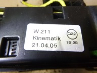 switch control panel Mercedes W211 A2116800552