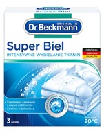 Białość jak Nowa - Dr. Beckmann Super Biel w Saszetkach 3x40g