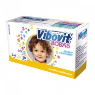 Vibovit Bobas vanilka 30 vrecúšok dieťa vitamíny